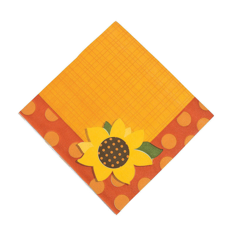 Lil’ Pumpkin Luncheon Napkins - Party Supplies - 16 Pieces