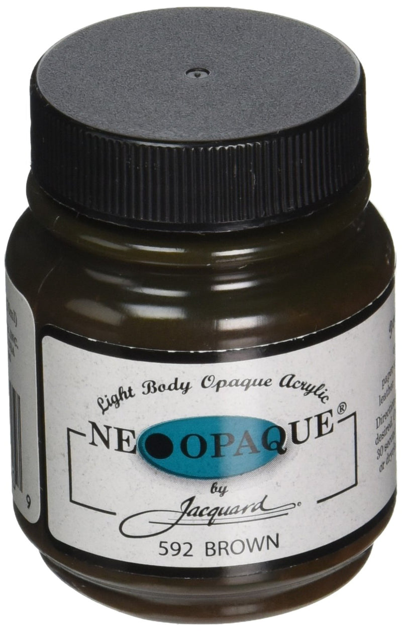 Jacquard Products 2-1/4-Ounce Neopaque Acrylic Paint, Brown