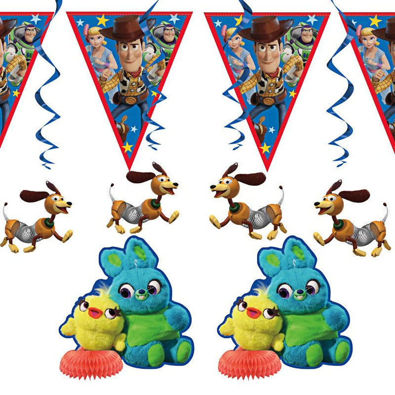 Unique 79759 Disney Toy Story 4 Party Decorating Kit, 7 Ct. 8. 25" X . 38" X 12. 00"