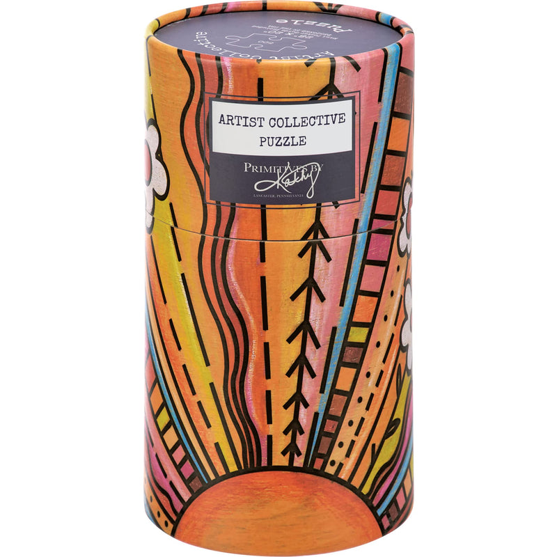 Primitives by Kathy Floral Sun Puzzle