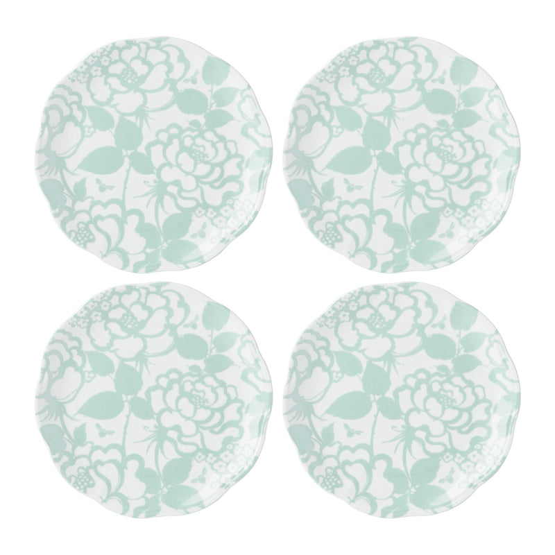 Lenox Butterfly Meadow Cottage 4Pc Accent Plates, 4.15, Multi