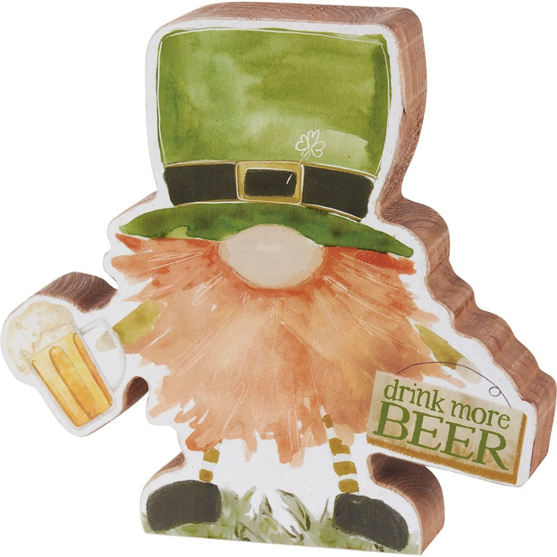 Chunky Sitter Drink More St Patrick&