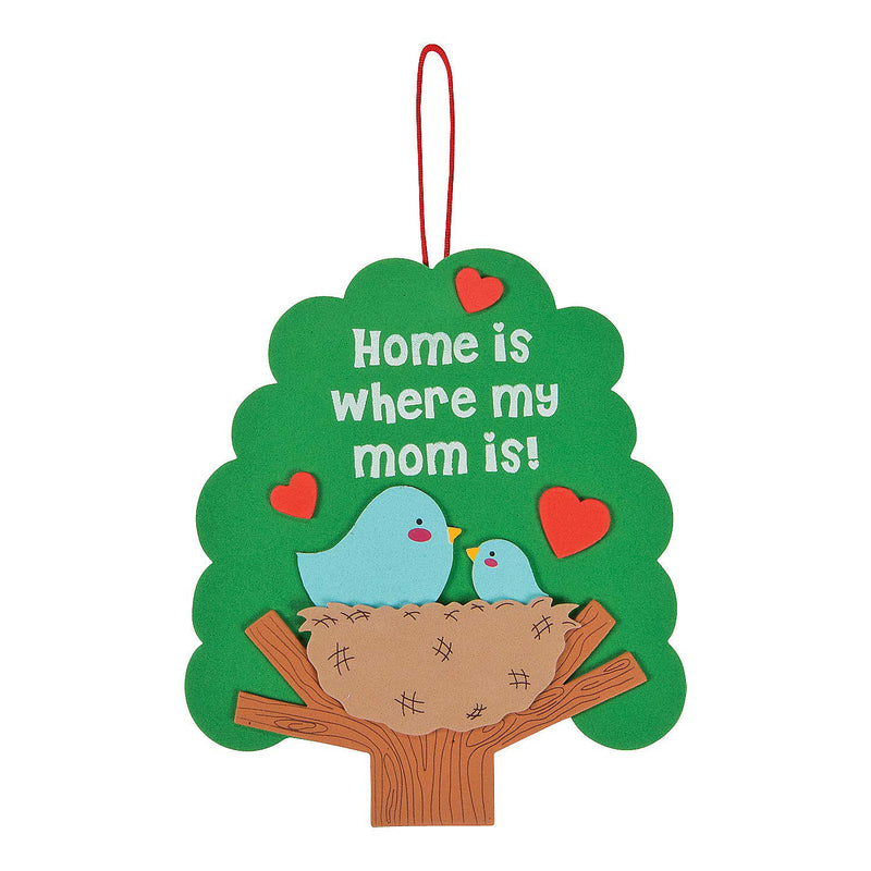 Home Is Where My Mom Is Sign Craft Kit - Makes 12 - Mother&