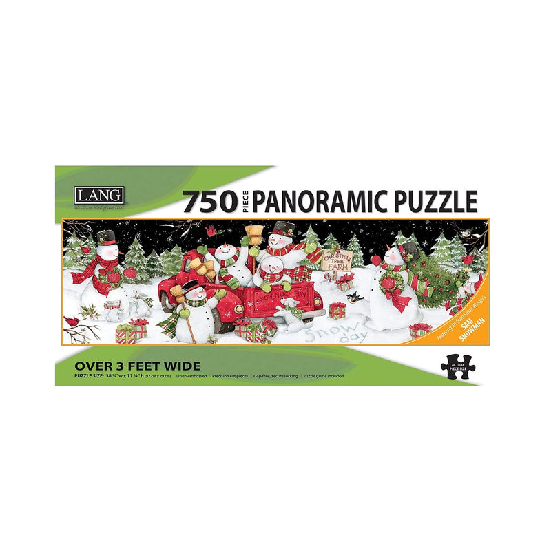 Lang Snow Day Puzzle - 750 Pc Panoramic (5041017)