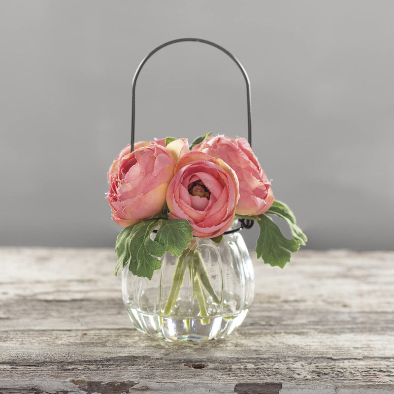 Vase - Pink Ranunculus