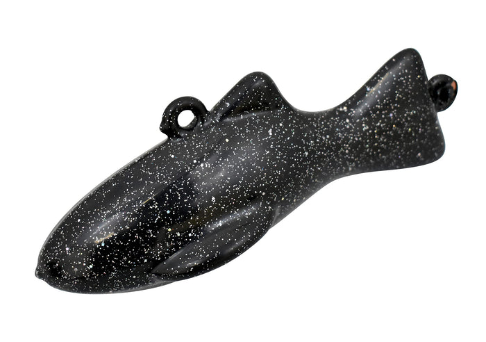 MagBay Lures 100% USA Made Downrigger Weights Heavy Dredge Fish Weight - Vinyl or uncoated (Black, 4lb)…