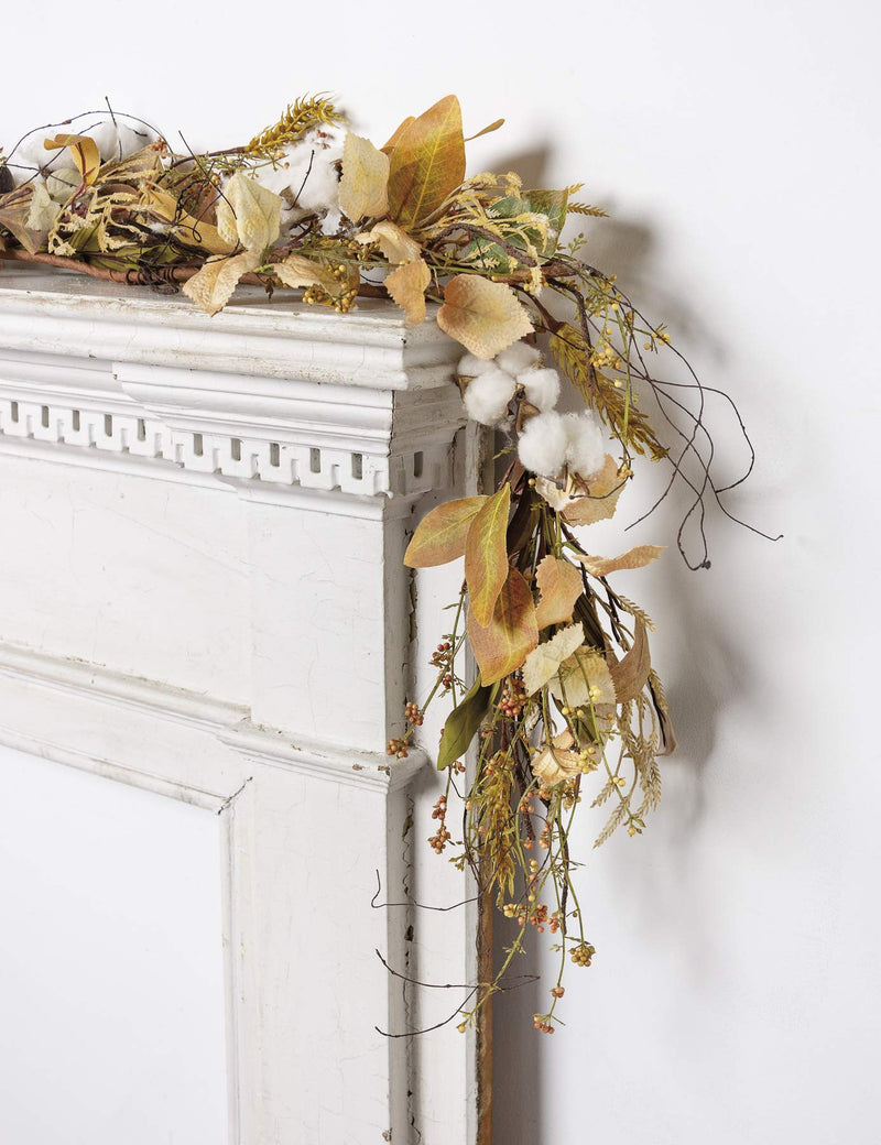 Primitives by Kathy Cotton and Leaves 65 Inches Garland Home Accents