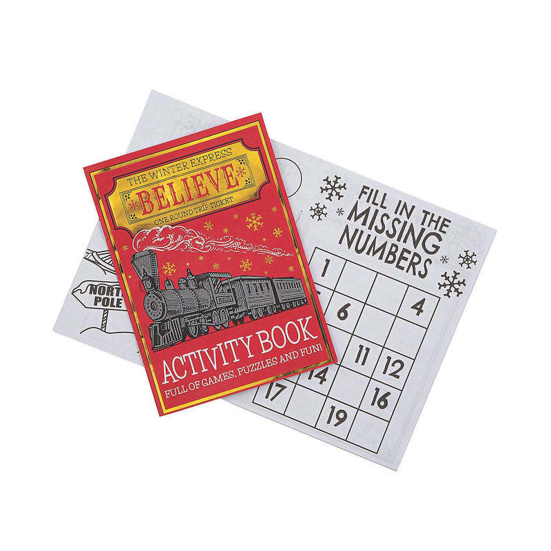 Winter Express Activity Book - Stationery - 24 Pieces