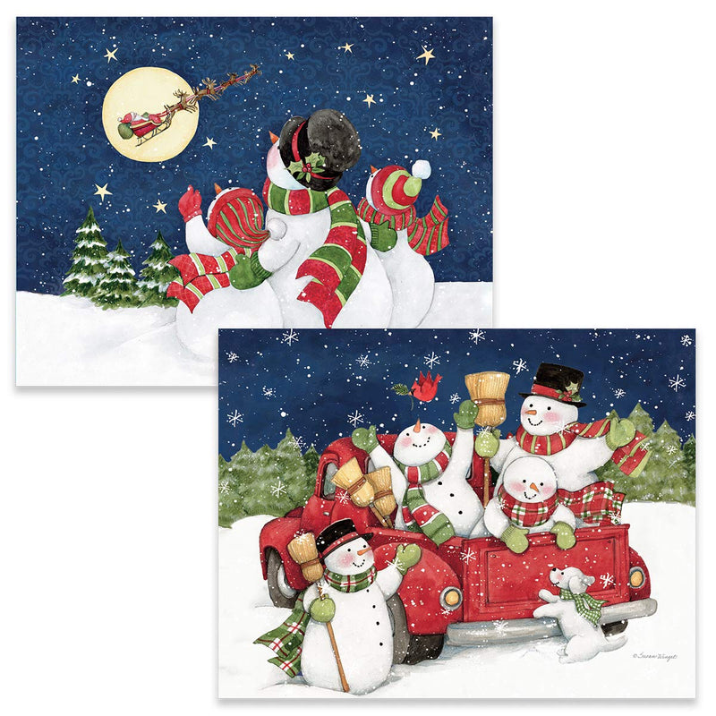 LANG Up and Away Assorted Boxed Christmas Cards (1008120)