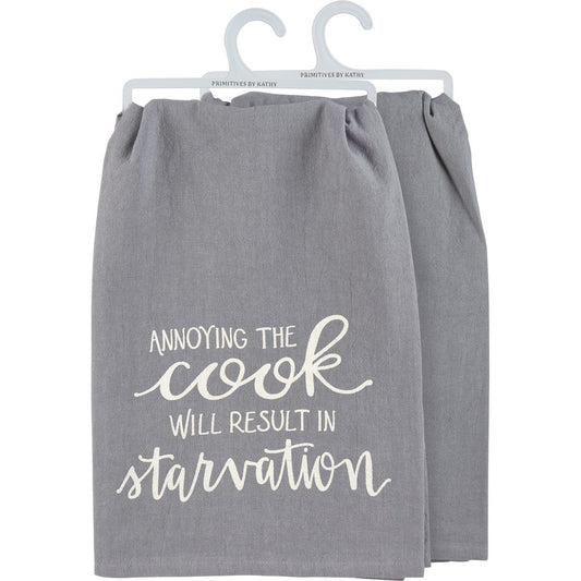Primitives by Kathy Kitchen Towel - Starvation