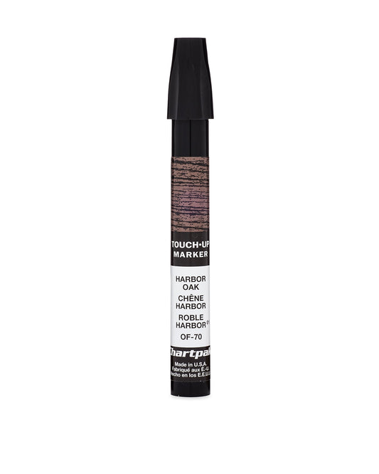 Chartpak Wood Furniture Touch-Up Marker, Tri-Nib, Harbor Oak, 1 Each (OF70)