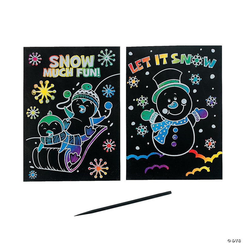Magic Scratch Winter Fun - Crafts for Kids and Fun Home Activities