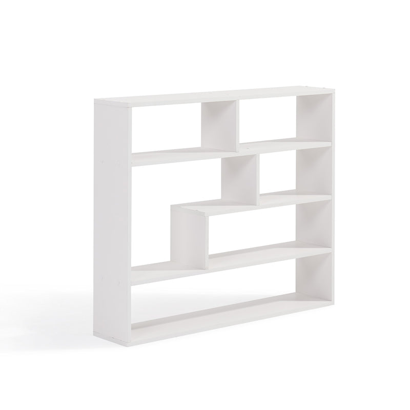 Danya B. Large Rectangular White Shelf Unit