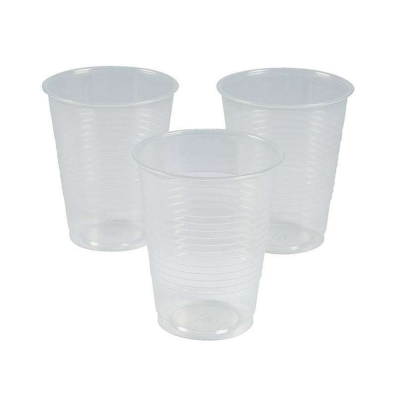 Fun Express - 16oz Clear Plastic Cup for Party - Party Supplies - Solid Tableware - Solid Cups - Party - 20 Pieces