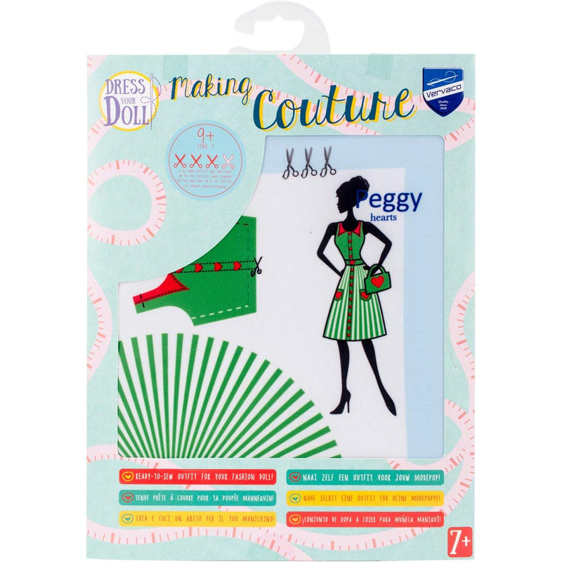 Vervaco PN-0164662 Dress Your Doll Making Couture Outfit Set