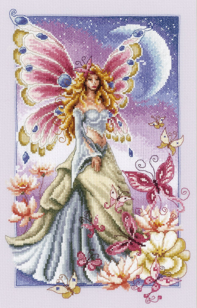 Vervaco Butterfly Fairy Counted Cross Stitch, Multi-Colour