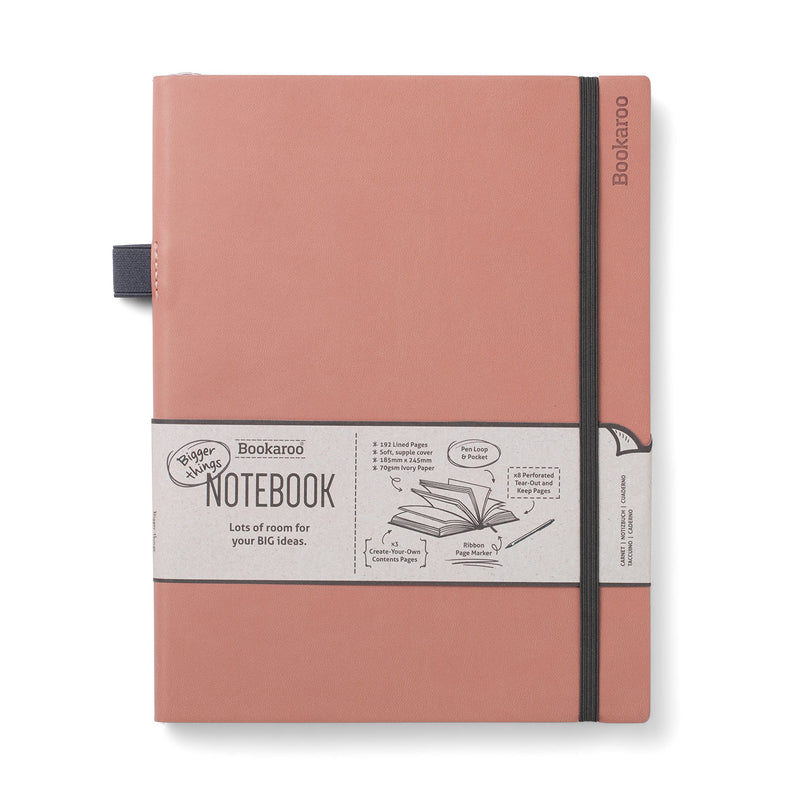 IF Bookaroo Bigger Things Notebook Journal - Blush