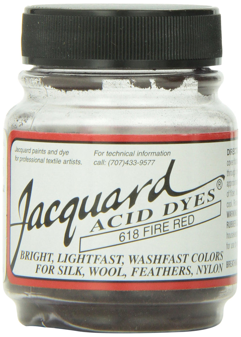 Jacquard Products Acid Dye, Fire Red