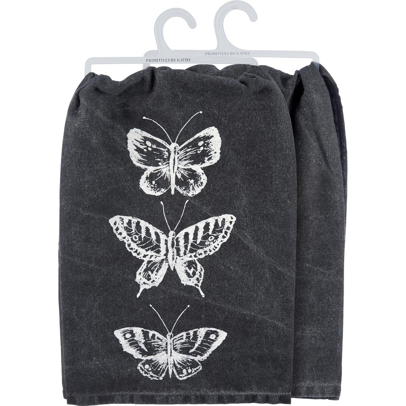 Primitives by Kathy Kitchen Towel - Butterflies