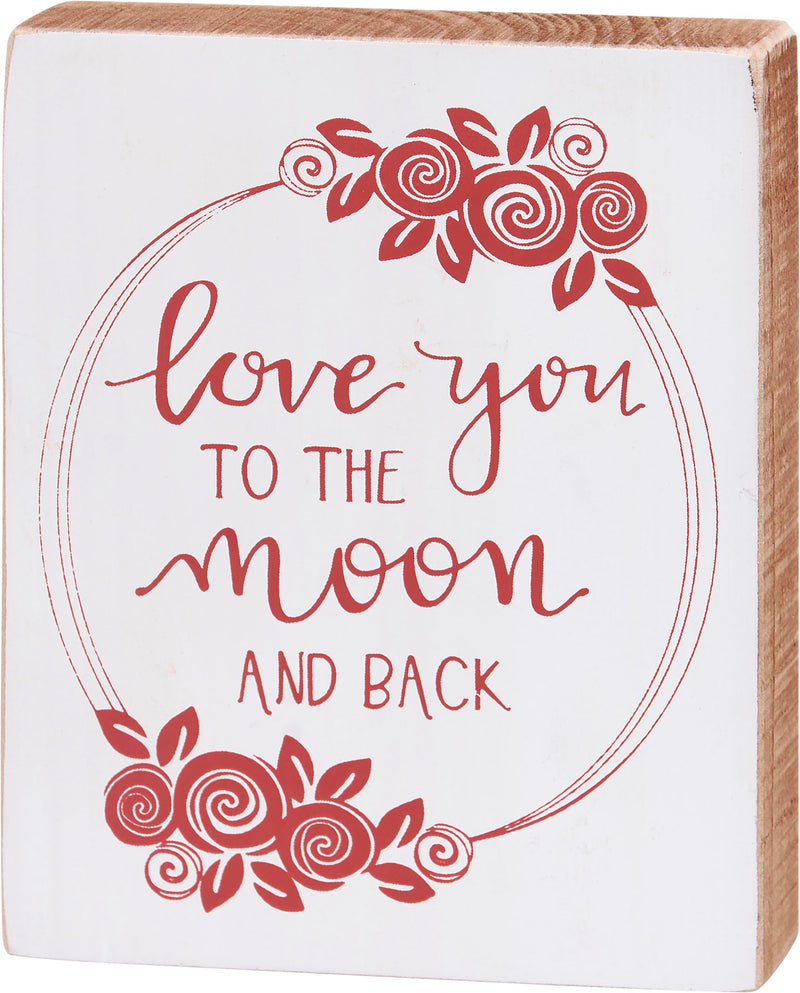 Block Sign - To The Moon