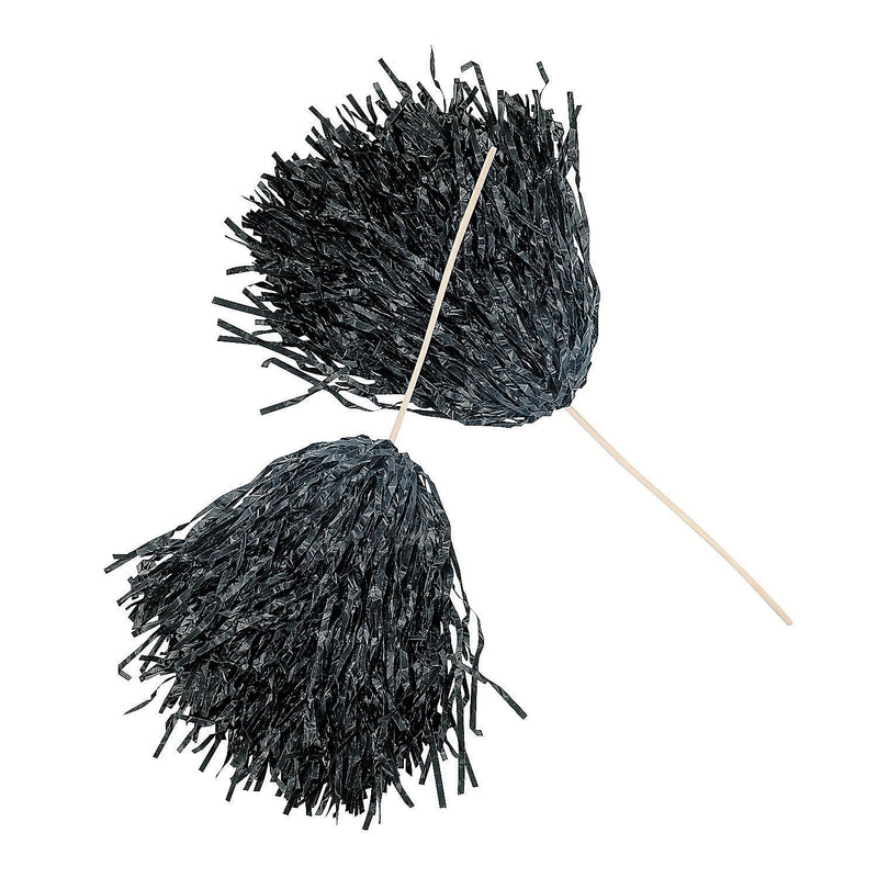 Fun Express Black Spirit POM POM (24PCS) - Toys - 24 Pieces