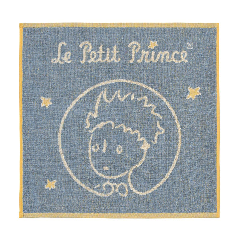 Coucke Le Petit Prince Tea Square Cotton Terry Towel Set, Blue