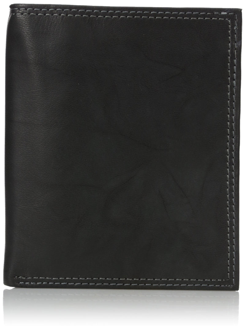 Buxton womens Hunt Credit Card Folio Wallet, Black, One Size US