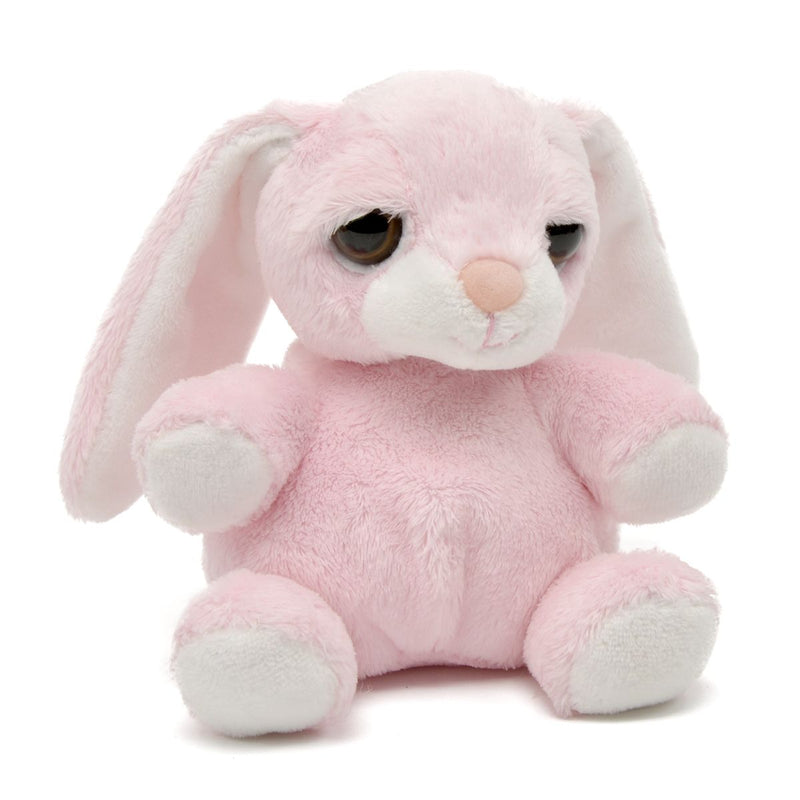 Unipak 8800BUP Plumpee Buggies Pink Bunny Plush Animal Toy, 5-inch Height