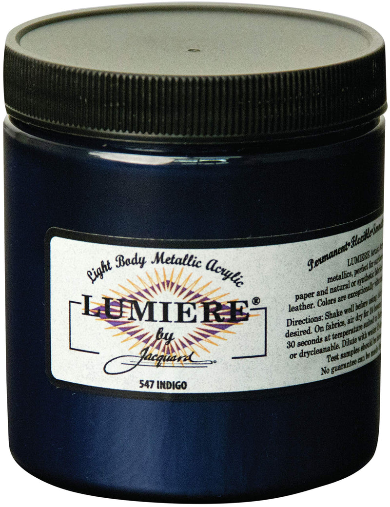 Lumiere Fabric Paint Indigo