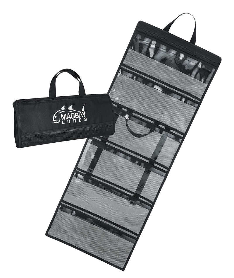 MagBay Lures Extra Large Trolling Lure Bag 6 Pocket Gear Bag - 19 x 44 Inches