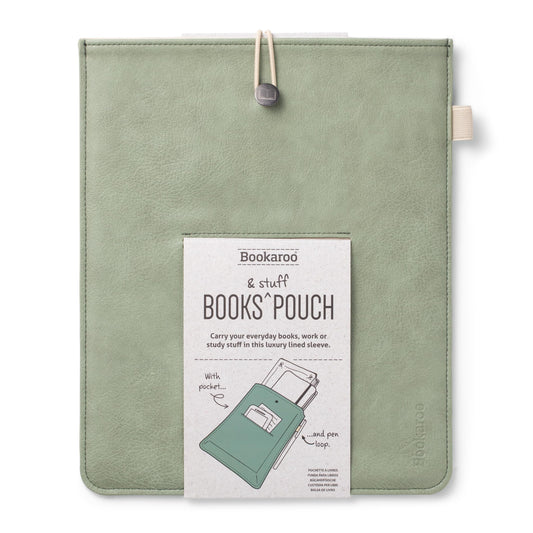 Bookaroo Book & Stuff Pouch Fern