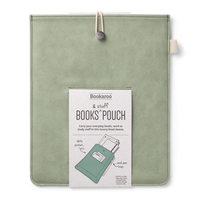 Bookaroo Book & Stuff Pouch Fern