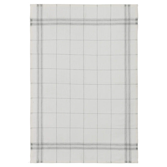 Coucke French 95% Linen, 5% Cotton Towel, Egr Grey, 20 by 30 Inches, Grey