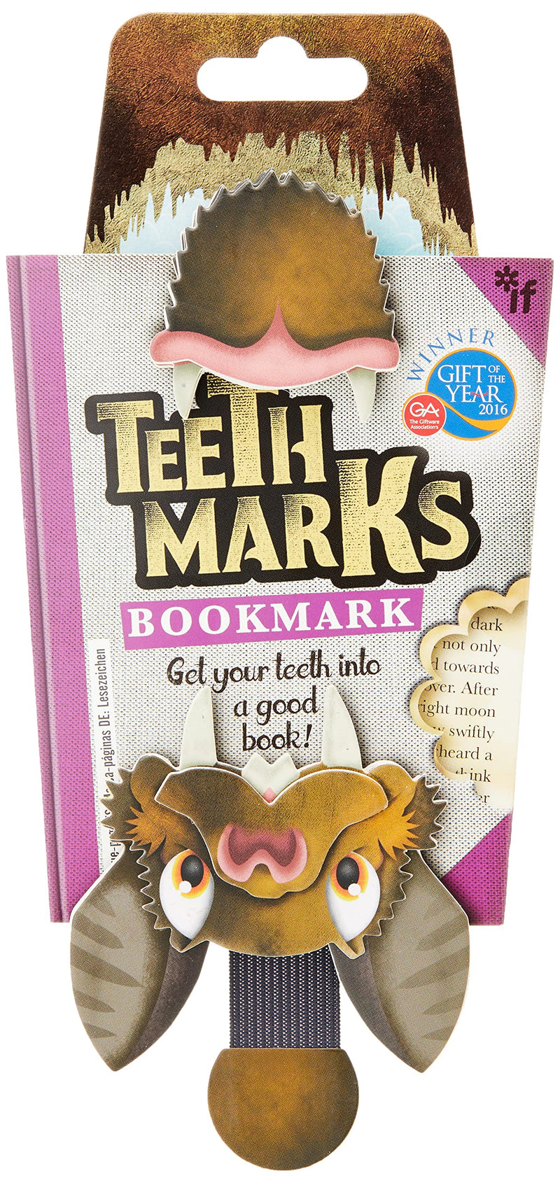 Teeth-Marks Bookmarks-Bat