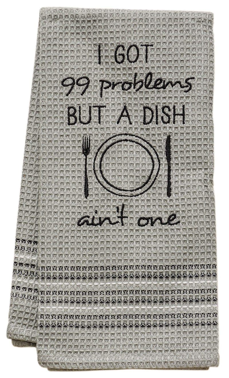 CWI Gifts 99 Problems Dish Towel, Multi